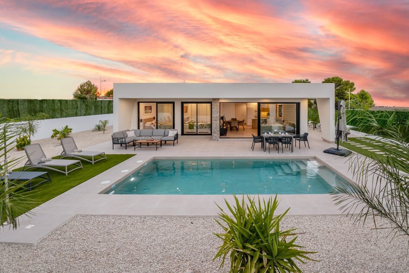 MODERN VILLAS IN CALASPARRA WITH PRIVATE POOL !!!