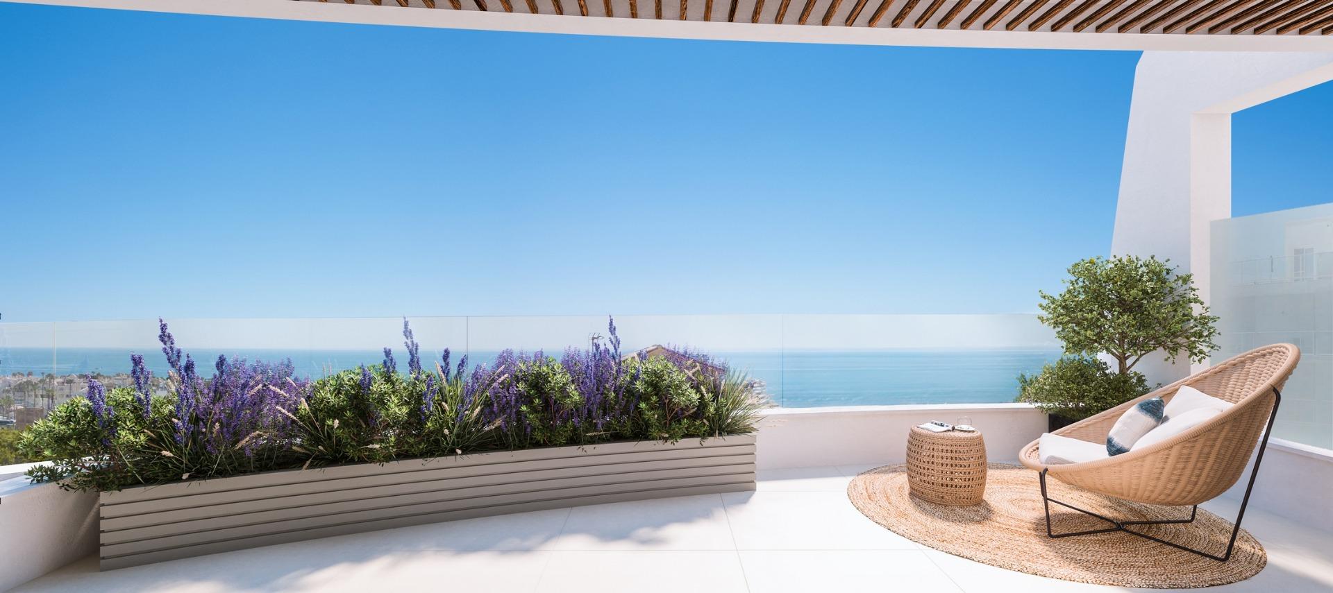 NEW BUILD RESIDENTIAL COMPLEX WITH SEA VIEW IN BENALMADENA
