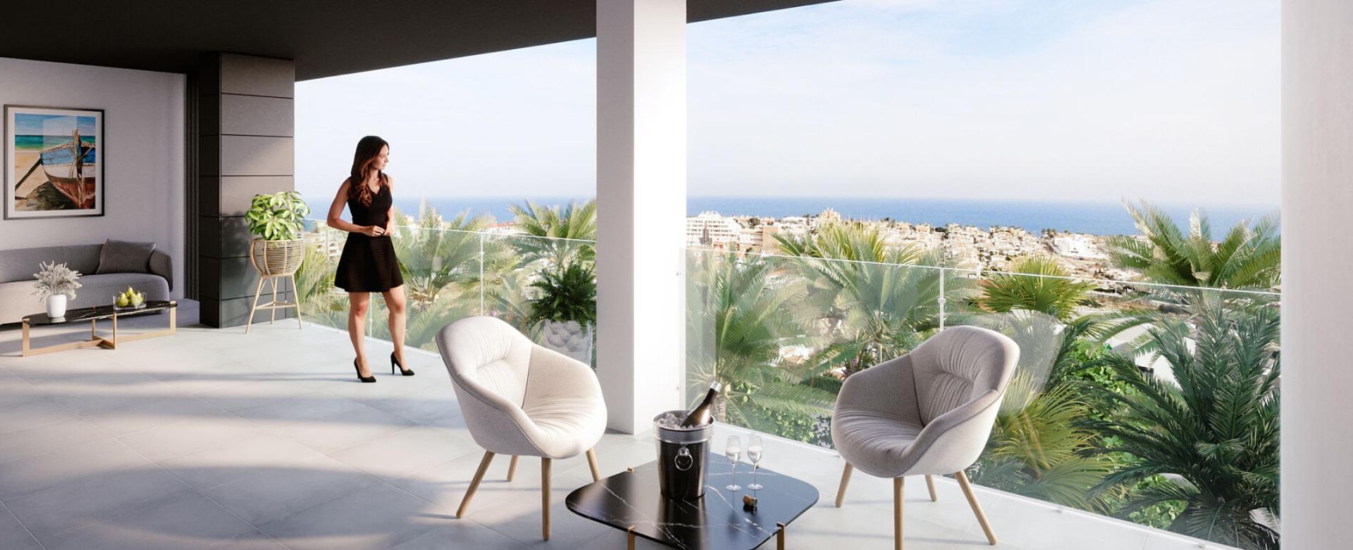 NOWY BUDYNEK GATED URBANIZACJI W TORREVIEJA TYLKO 700M OD PLAŻY
