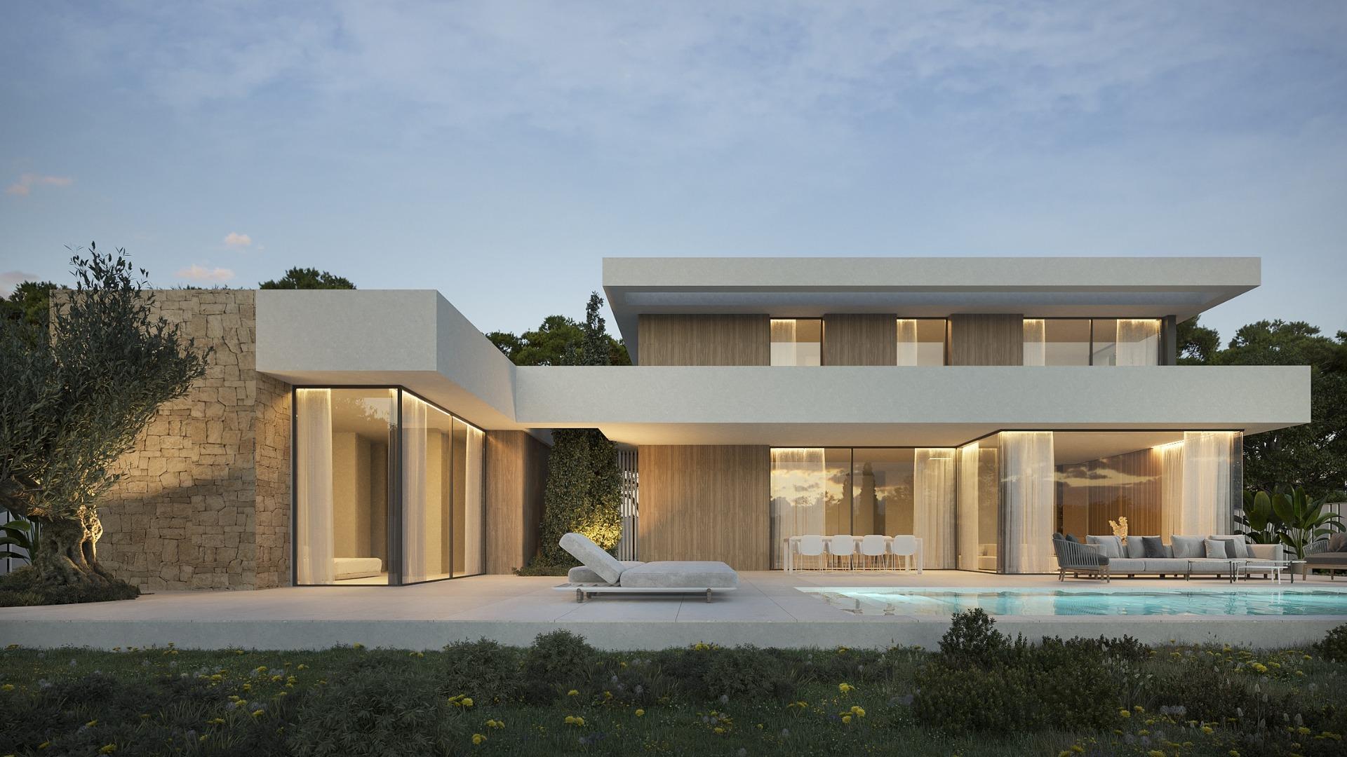 Luxury New Build Villa in Moraira – Just 3 km from the Sea