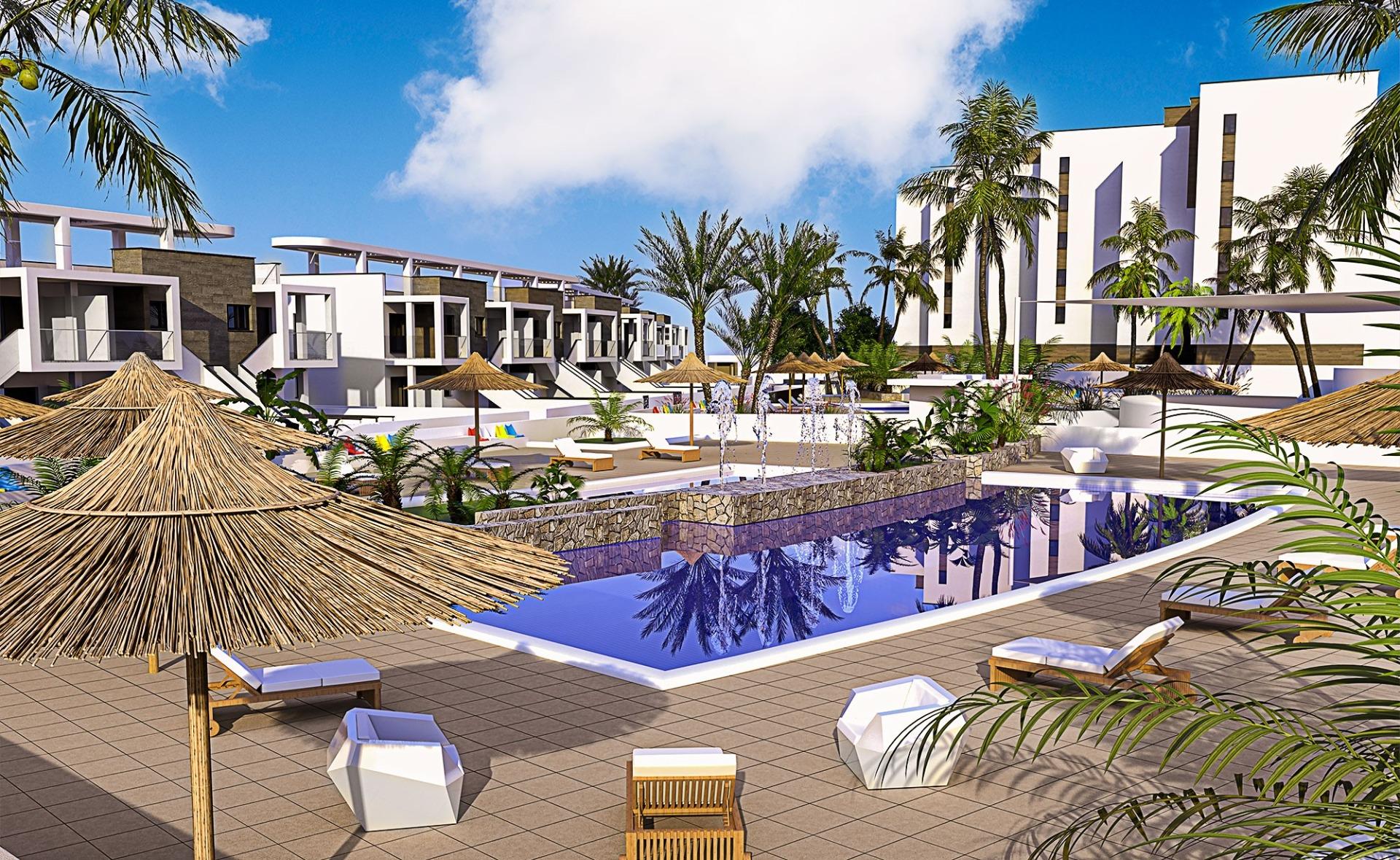 Nowo wybudowane apartamenty i bungalowy w Mil Palmeras