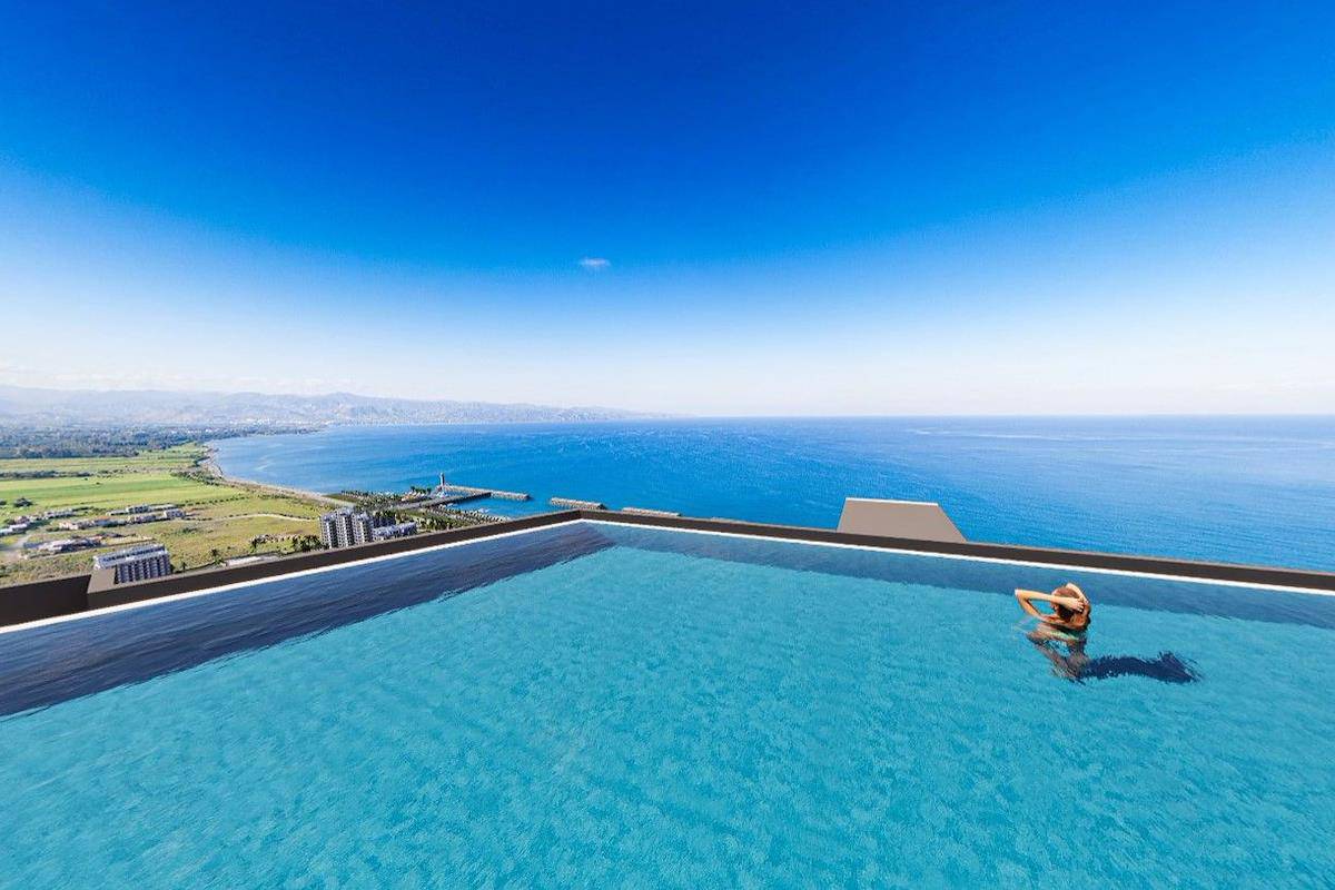 Studio w kompleksie 100m od plaży