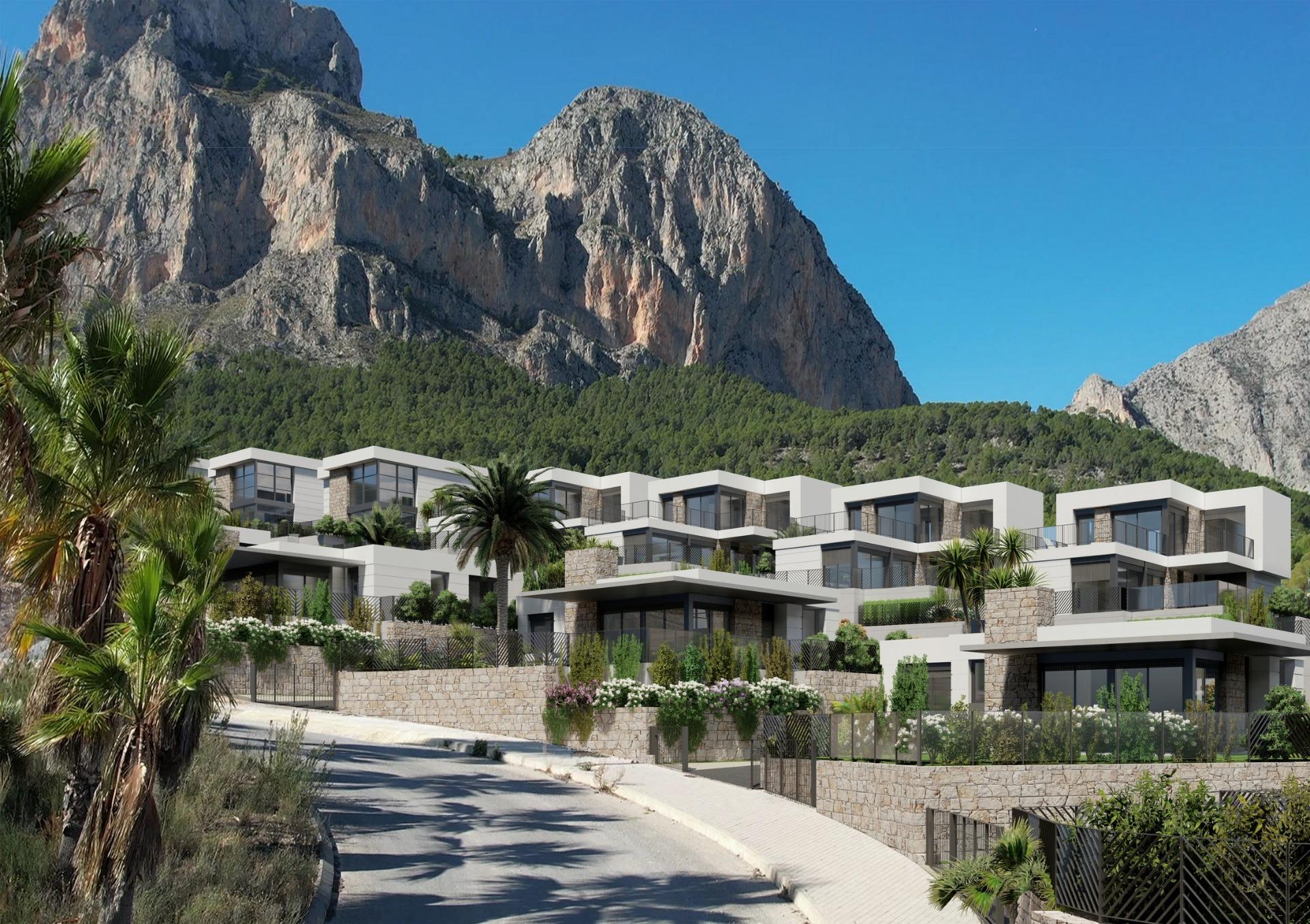 New Construction Villas in Polop, Alicante
