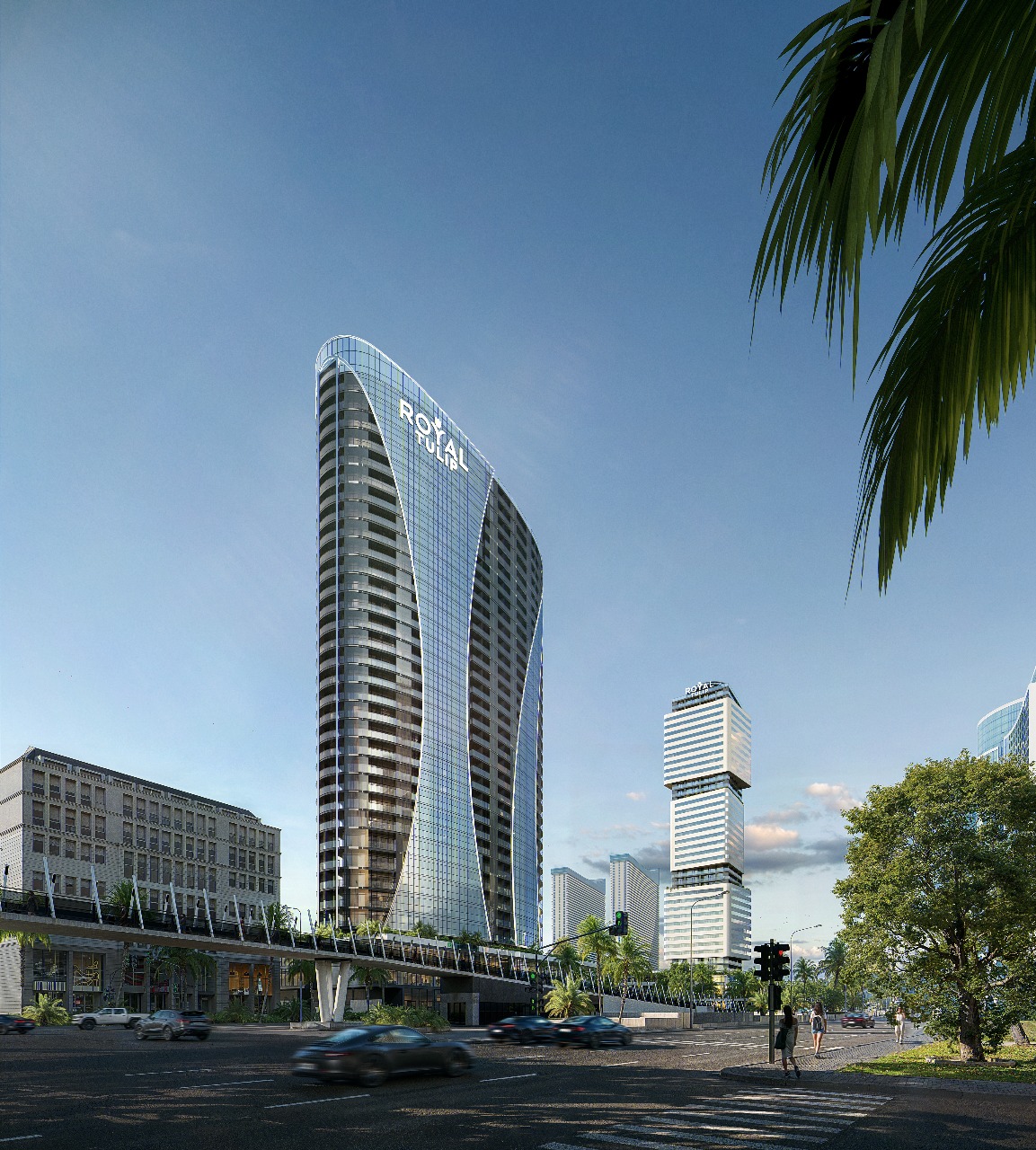 Batumi, widok na góry, 5- gwiazdkowy hotel
