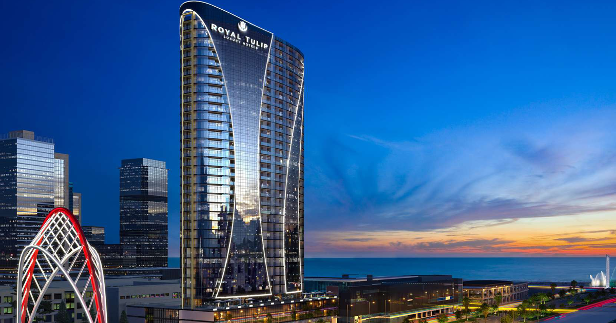 Batumi, studio w 5-gwiazdkowym hotelu