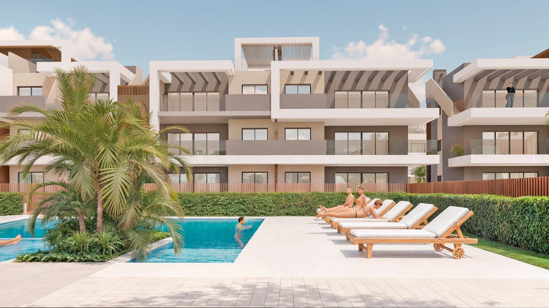 Luksusowe apartamenty turystyczne zaledwie 150 metrów od plaży Las Higuericas - Torre de la Horadada