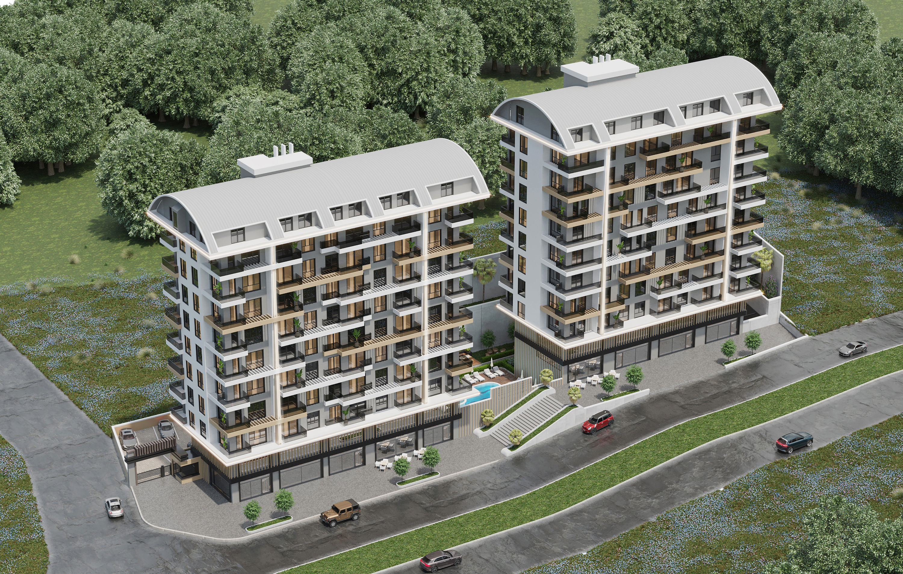 Apartamenty w Mahmutlar – idealna lokalizacja dla życia