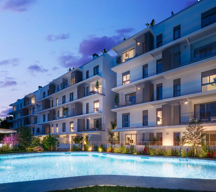 Nowoczesne apartamenty w Dénia – Costa Blanca Półno