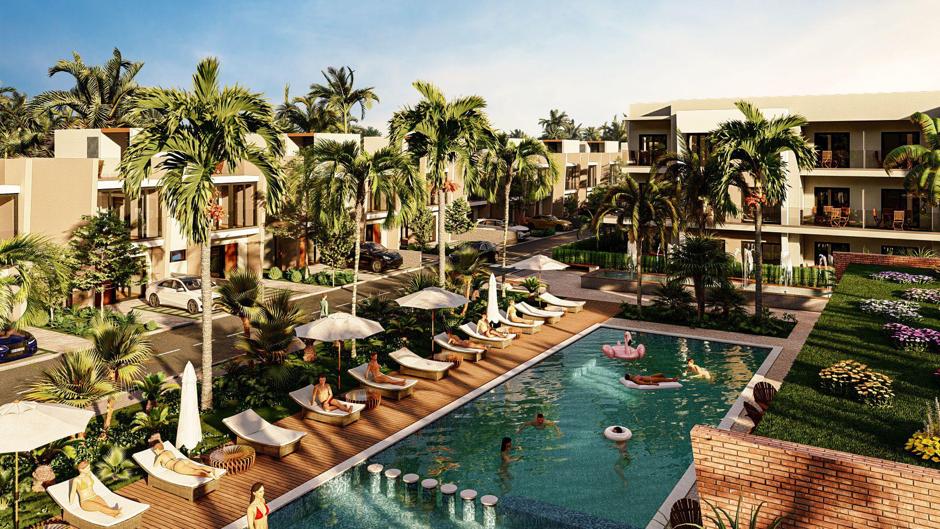 Moderne 2-Schlafzimmer-Wohnungen & Stadthäuser zum Verkauf in Punta Cana | Beste Lage