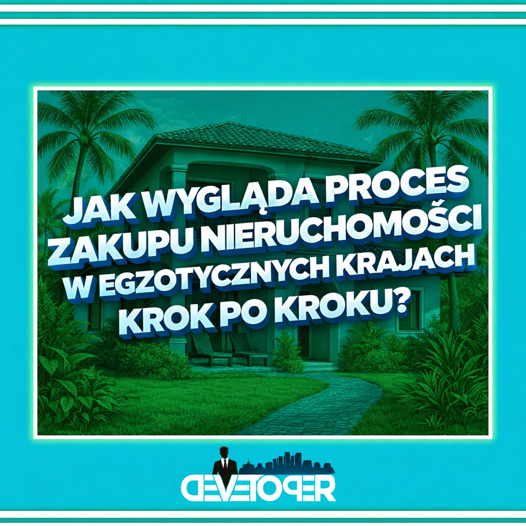 Jak wygląda proces zakupu nieruchomości w egzotycznych krajach krok po kroku? 