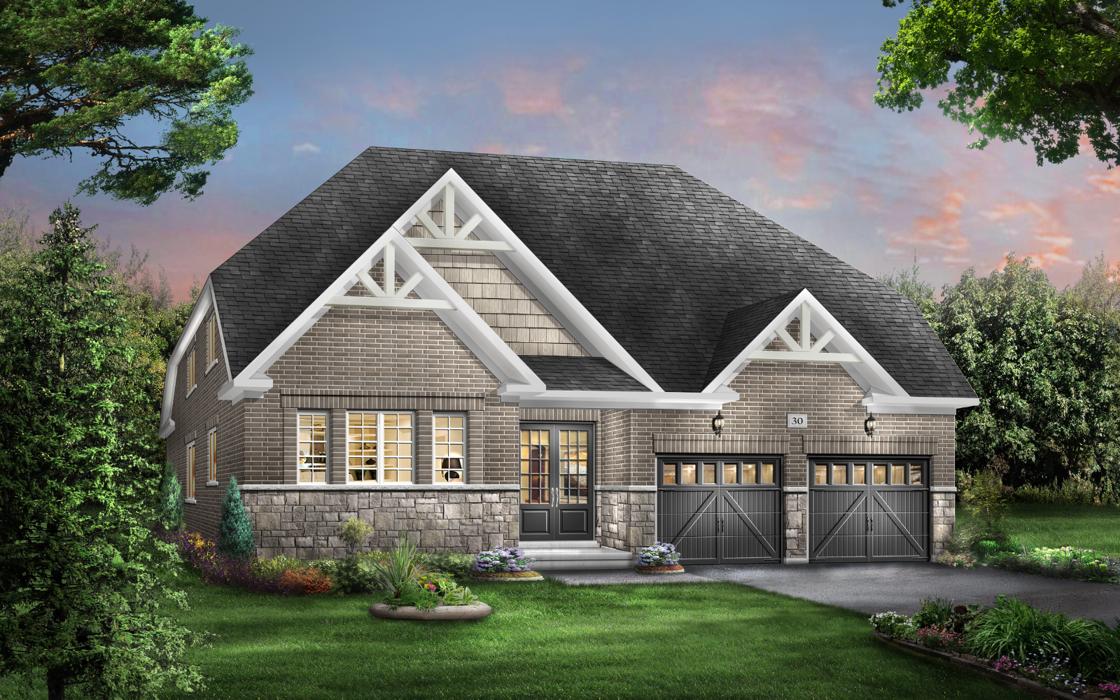 Nowoczesny bungalow Westcott