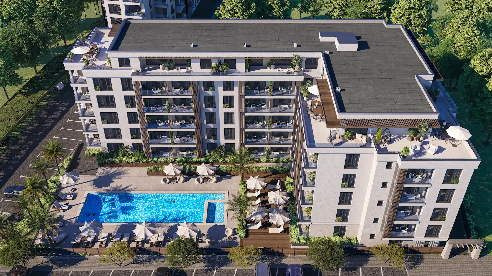 Nesebar Paradise, mieszkanie z 1 sypialnią od dewelopera, 5, 57.24 mkw