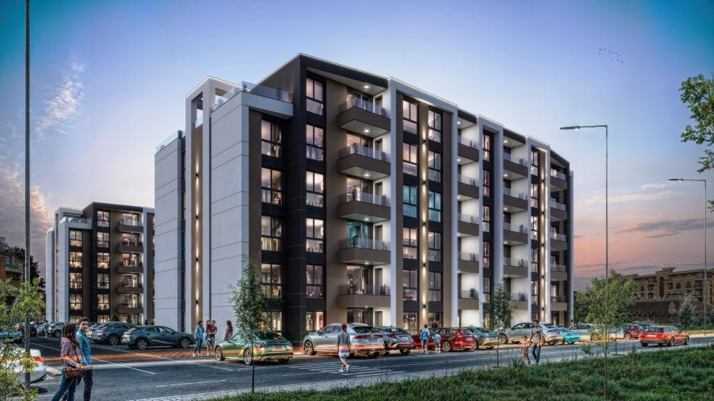 Aura Residence, mieszkanie z 1 sypialnią od dewelopera, 609, 60.26 mkw