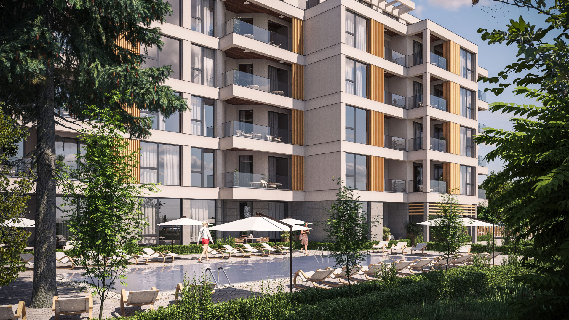 Casa Del Sol Boutique, mieszkanie z 1 sypialnią od dewelopera, 50, 61.24 mkw