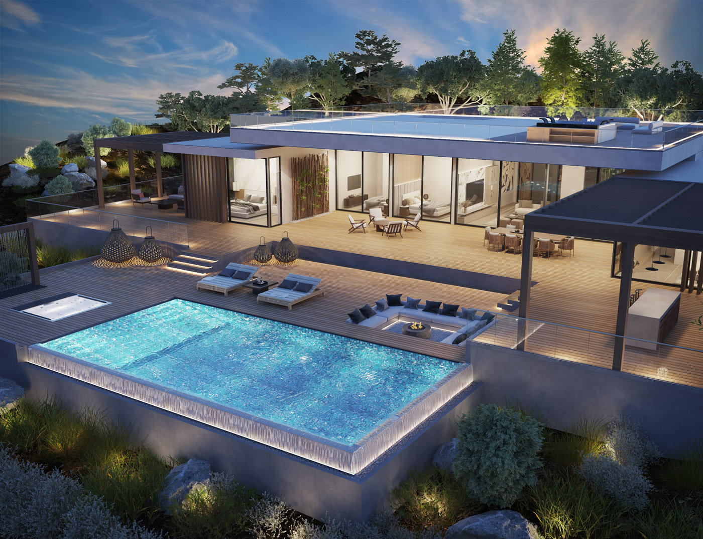 РОСКОШНЫЕ ВИЛЛЫ С ЧАСТНЫМ ПЛЯЖЕМ