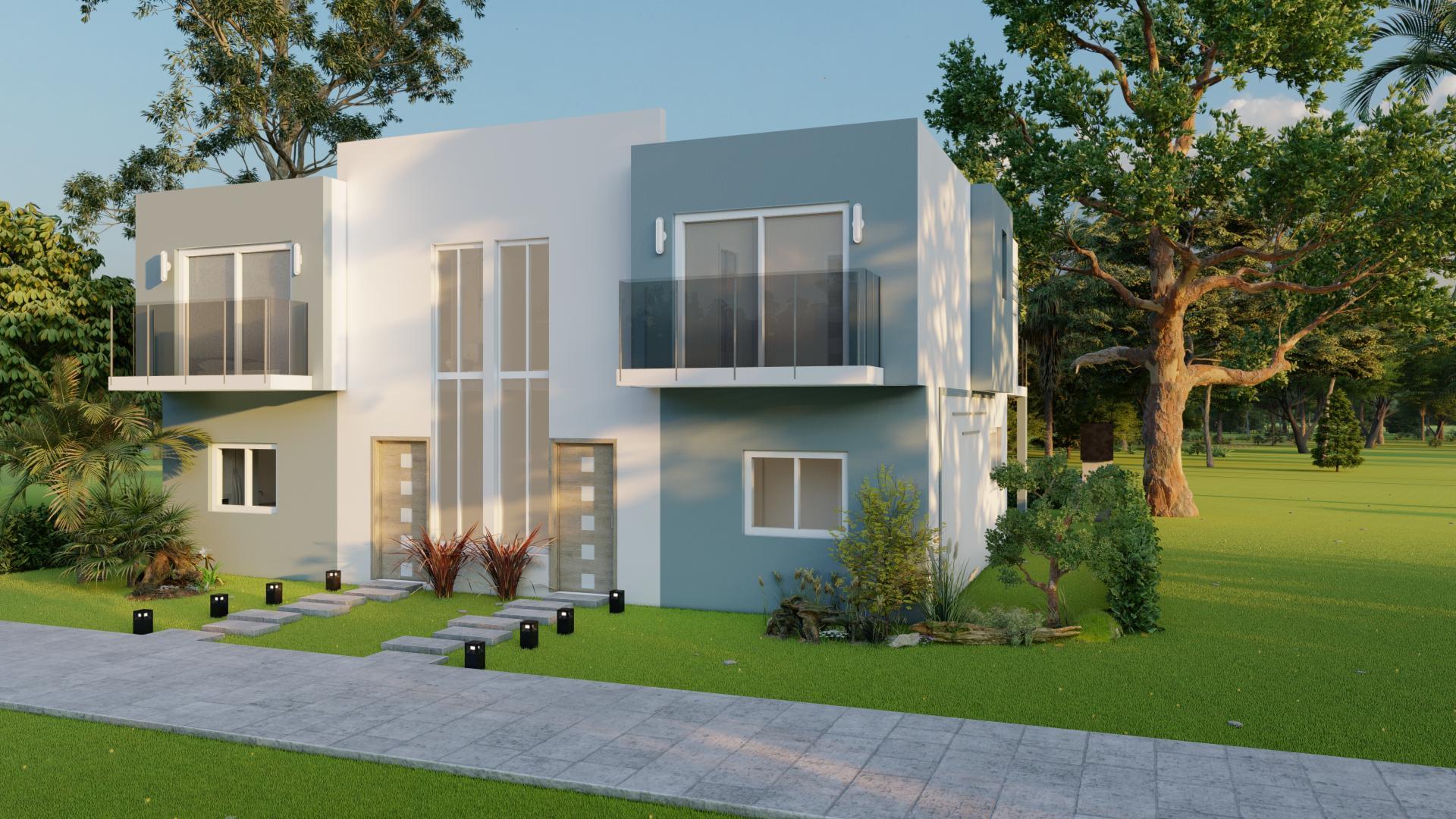 DUPLEX VILLAS - 3 BEDROOMS - EXCLUSIVE AMENITIES – ACCESS TO THE BEACH– STRATEGIC LOCATION