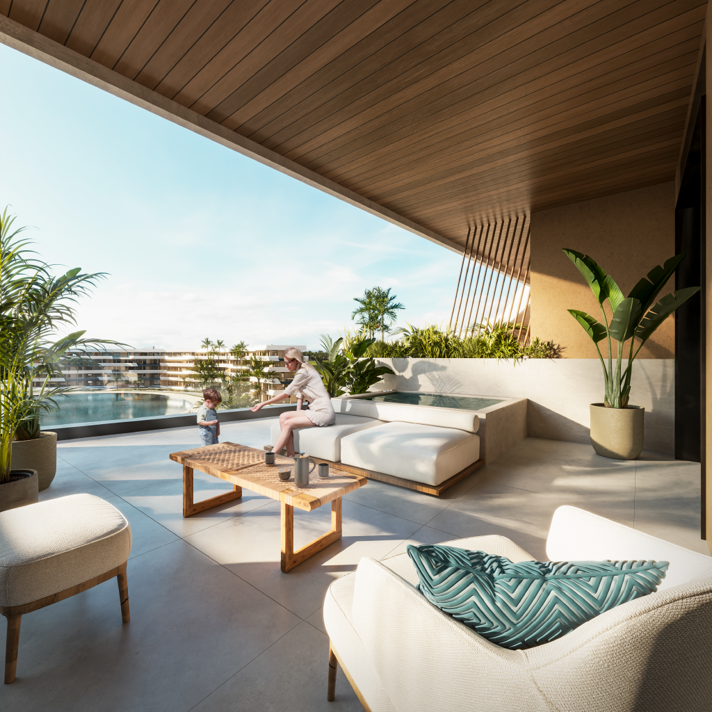 Spektakuläres Wohnen mit Golfblick: Erstaunliche Apartments mit 1, 2 und 3 Schlafzimmern 