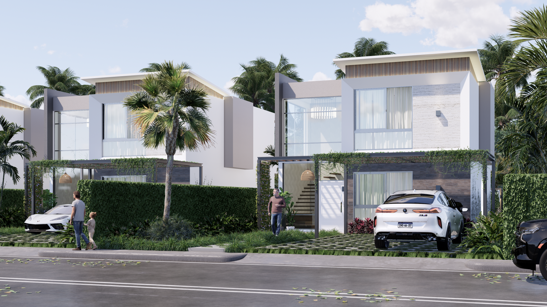 Step into modern tropical living with these stunning 3-bedroom villas located in the heart of Vista Cana