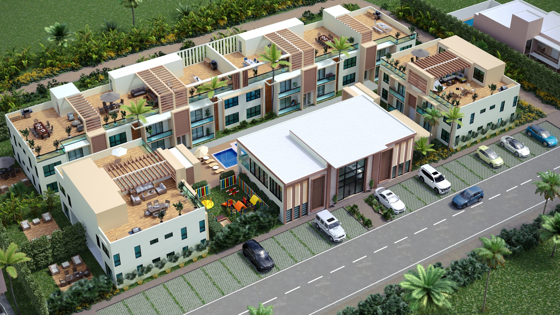 Discover this new and innovative apartment project located in the heart of Vista Cana