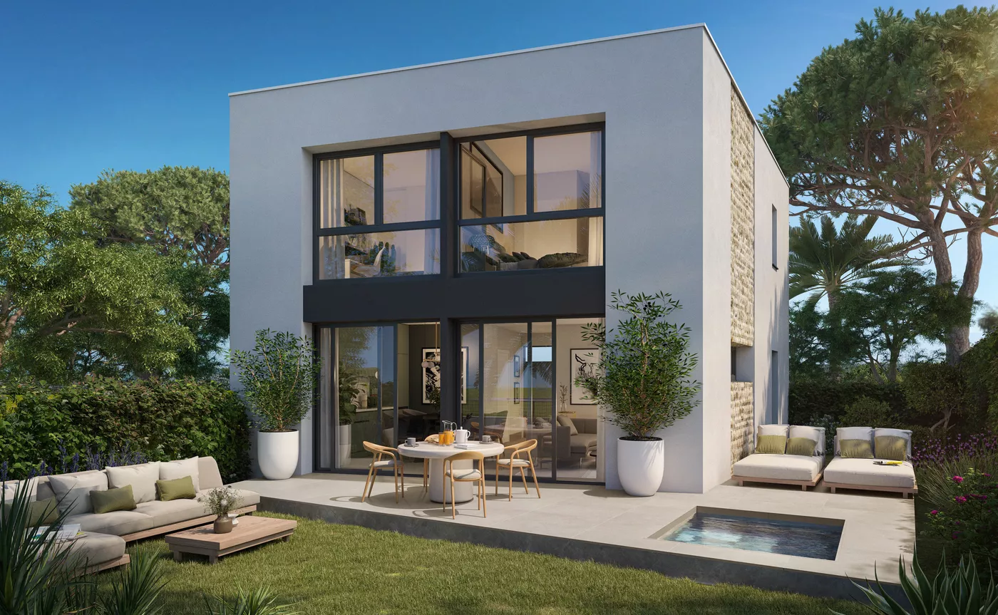 Luksusowe domy 200 metrów od morza