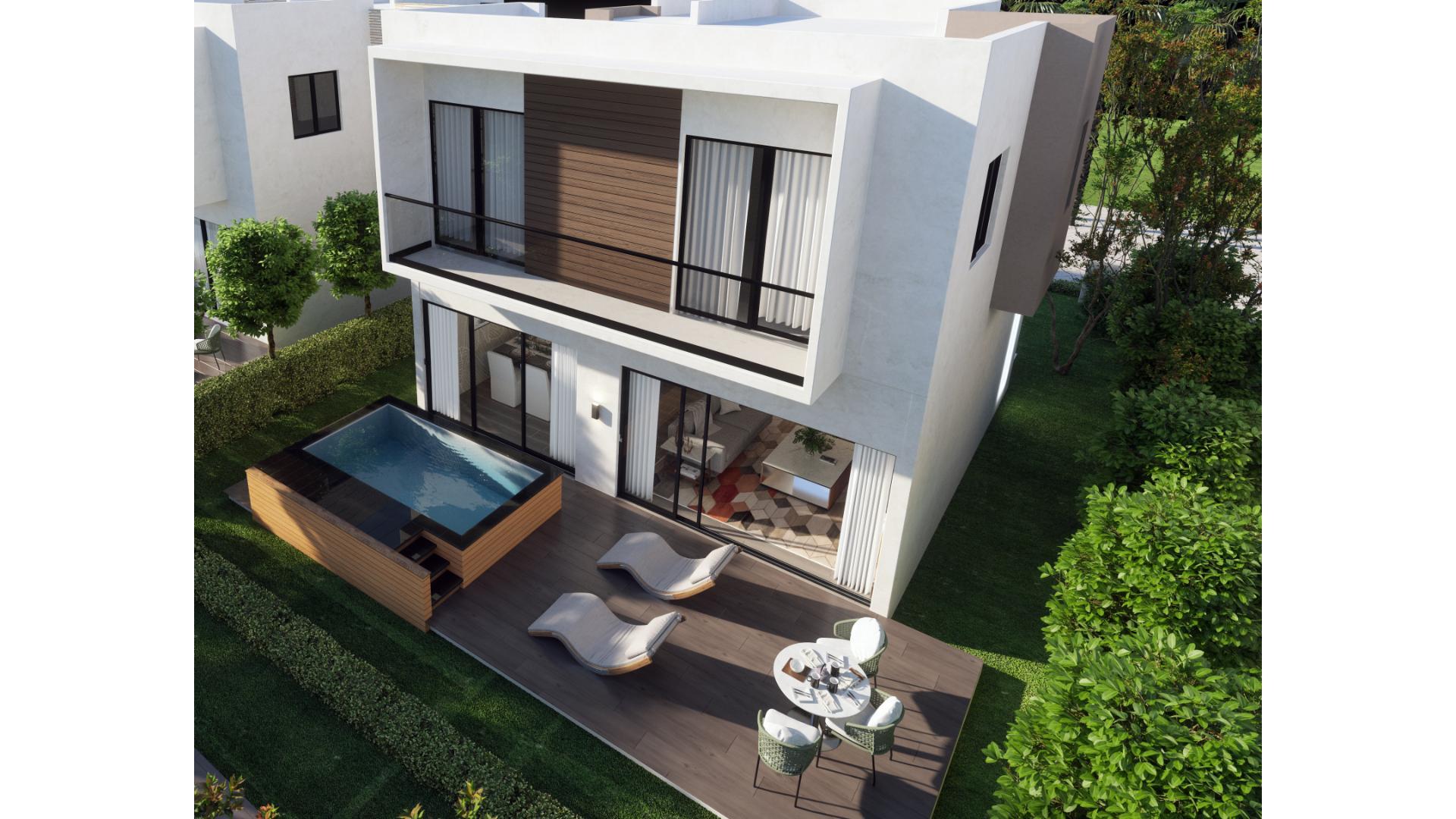 Discover the charm of these stunning 3-bedroom villas for sale in Vista Cana, Bávaro – Punta Cana