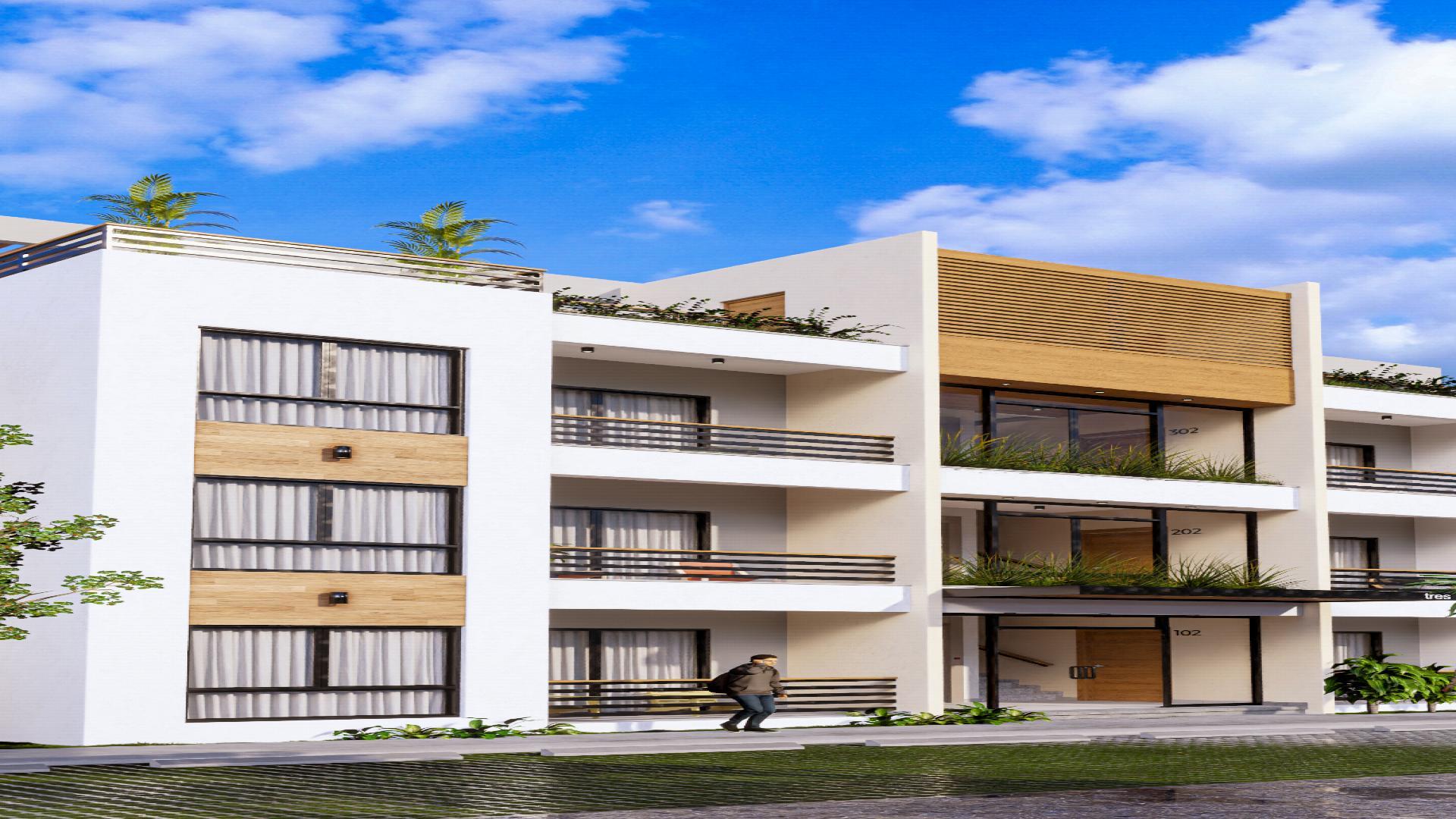 Discover an elegant collection of 2-bedroom, 2-bathroom apartments located in a private residential community in Punta Cana