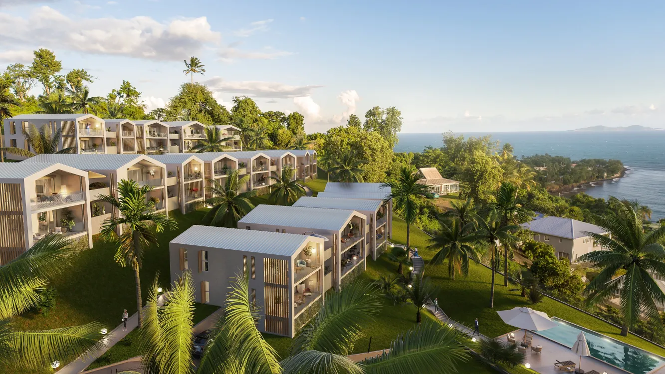 Престижная резиденция с панорамным видом на море и архипелаг Ле-Сен