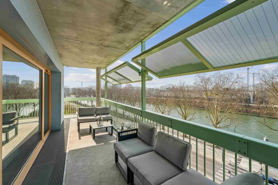 Ein moderner Stadtteil der Zukunft vor den Toren von Paris