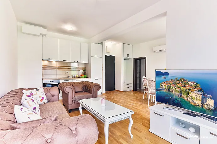 Adriatic Luxury View – elegancki apartament z widokiem na morze