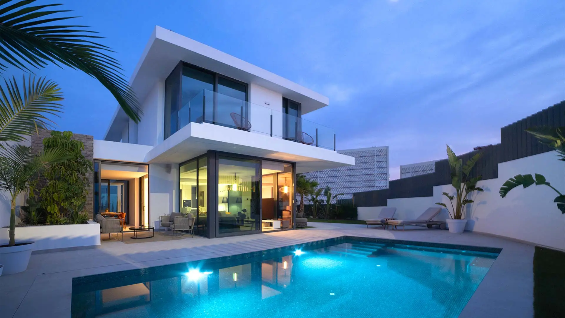 Nowe wille luksusowe w Benidorm