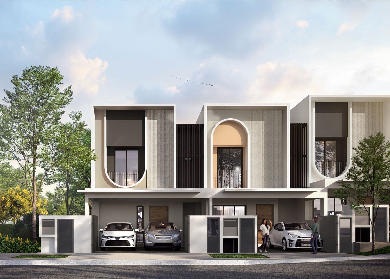 Piękne osiedle mieszkaniowe w Bandar Gamuda Gardens