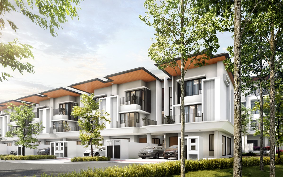 3- i 3,5-piętrowe domy szeregowe (terrace villas) w strzeżonej enklawie na wzgórzu!