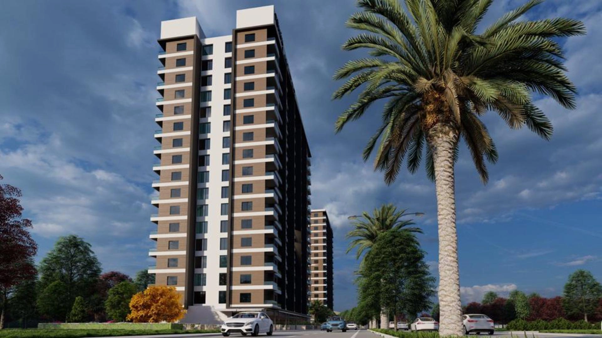 Investitionsmöglichkeit: 2-Zimmer-Wohnung mit Annehmlichkeiten in Erdemli, Mersin