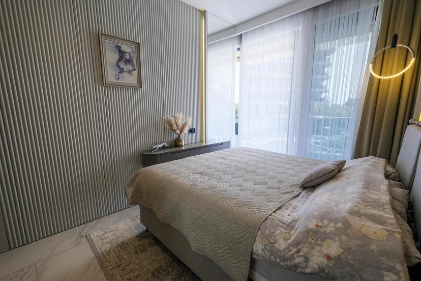 Investieren Sie in eine Einzimmerwohnung am Meer in Alanya Kargicak mit Swimmingpool