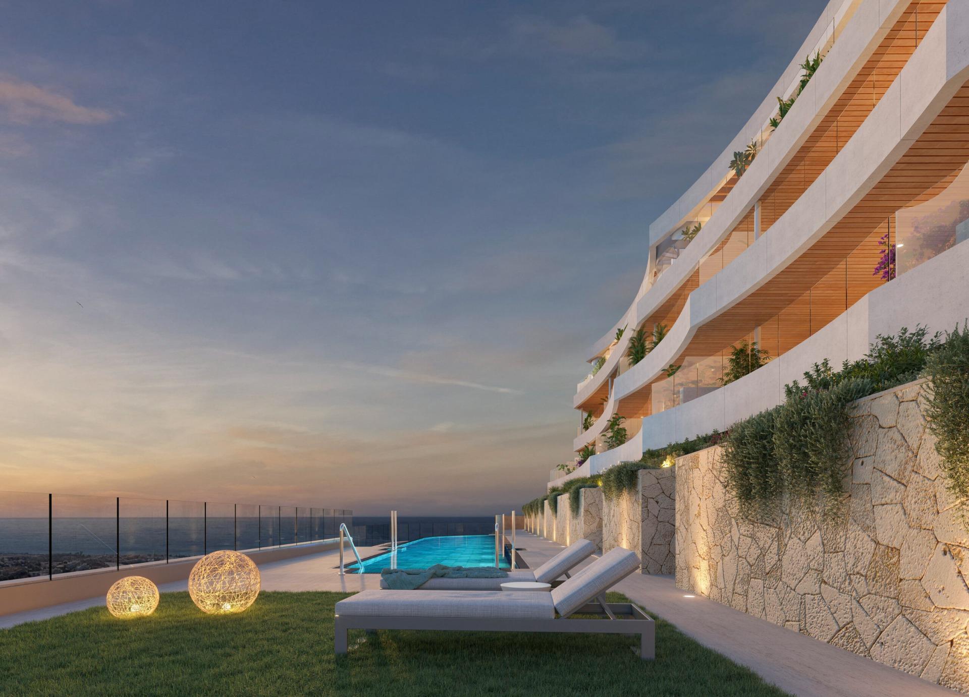 New Build Apartments with Sea Views in Rincon de la Victoria
