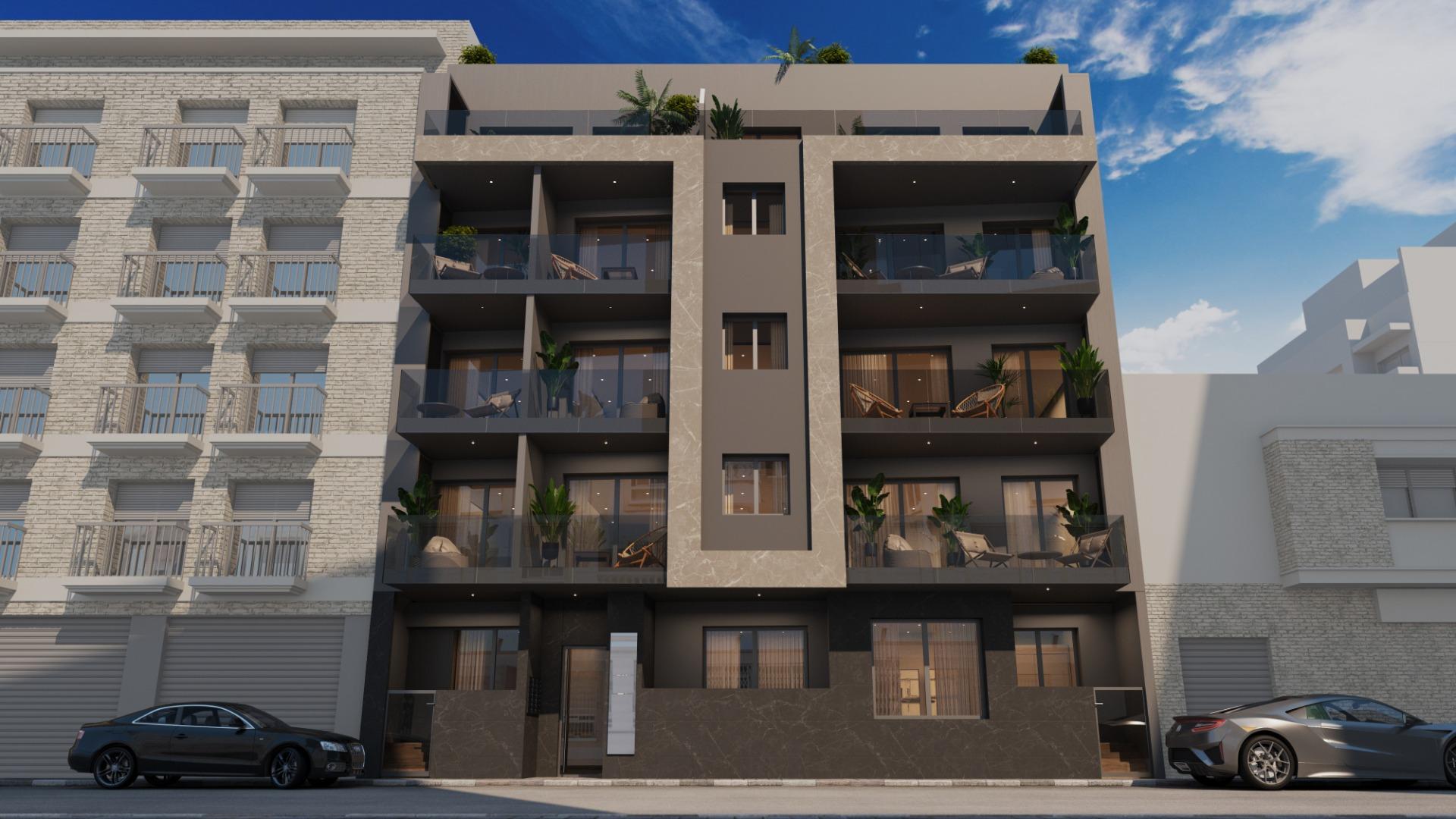 Nowe apartamenty w Torrevieja Zaledwie 600 m od plaży Playa del Cura