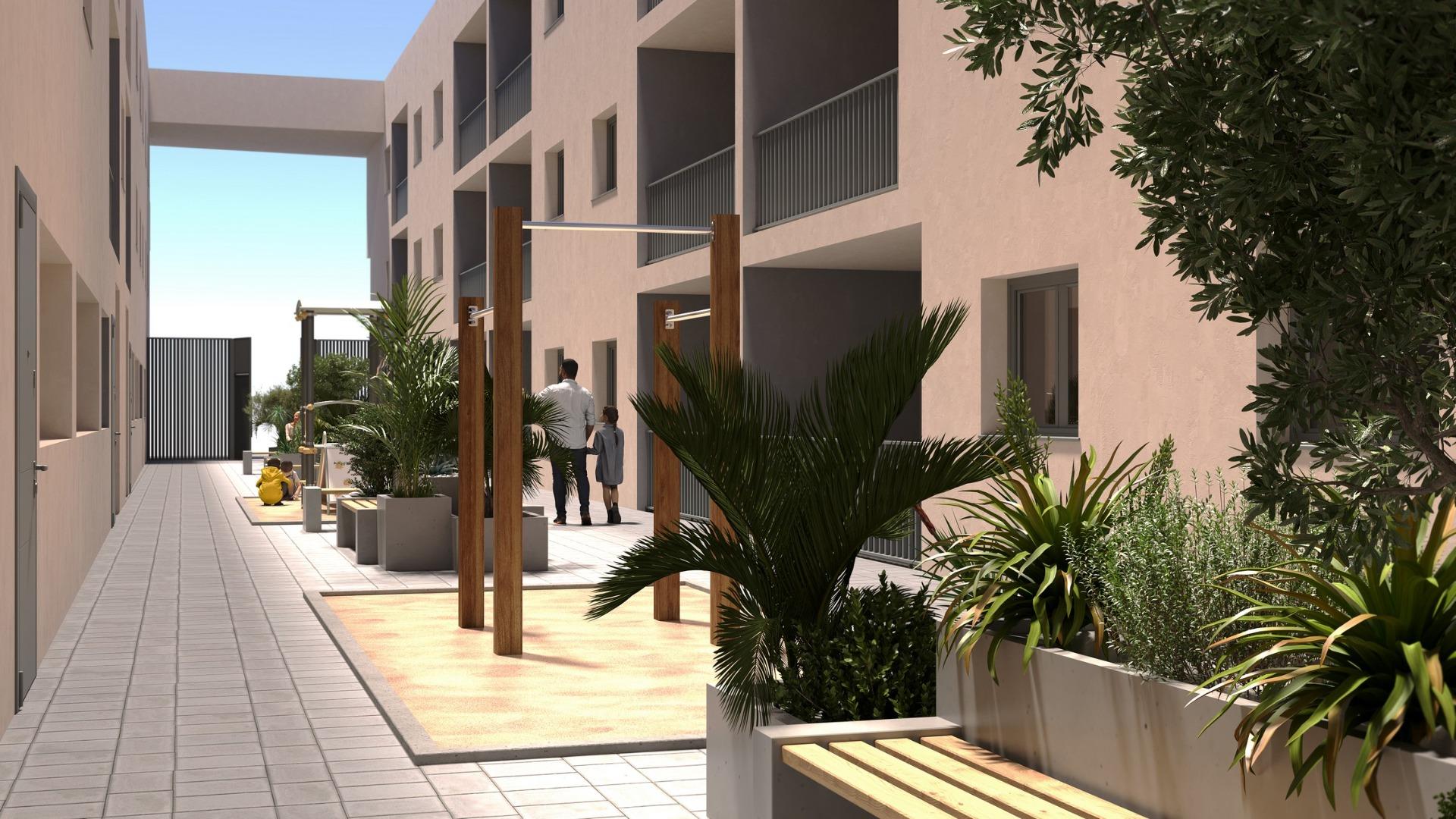 Modern New Build Apartments in the Center of San Miguel de Salinas