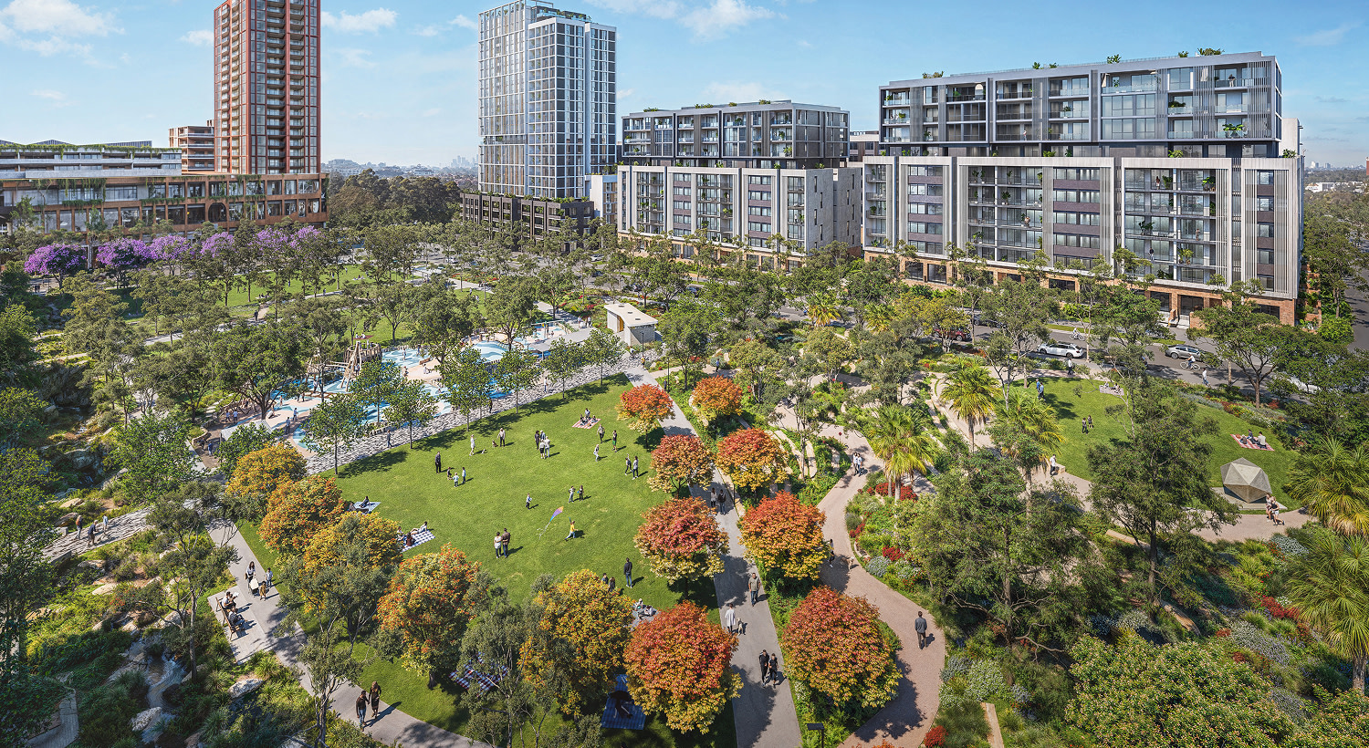 Melrose Park – Новые апартаменты в Сиднее