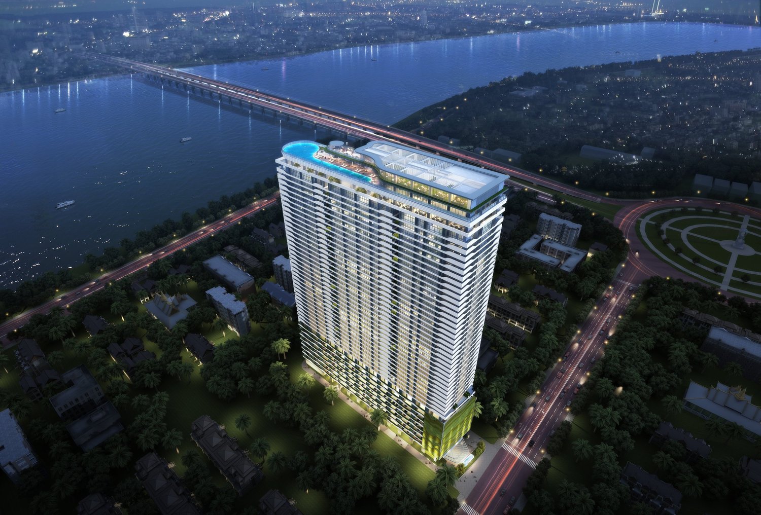 Wealth Mansion – Luksusowe Condominiums w Phnom Penh