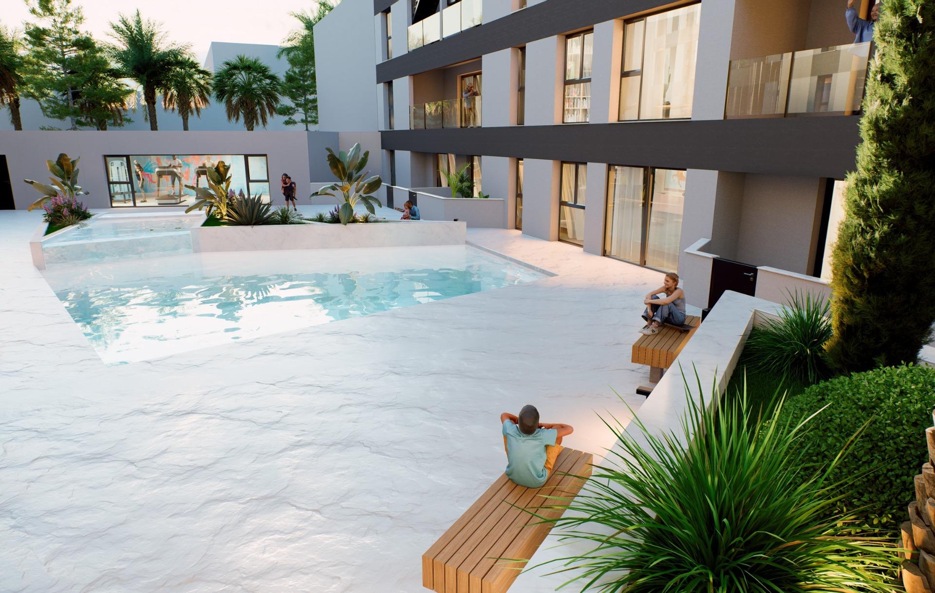 Nowe mieszkania na sprzedaż w Lo Pagan (San Pedro del Pinatar) w pobliżu plaży