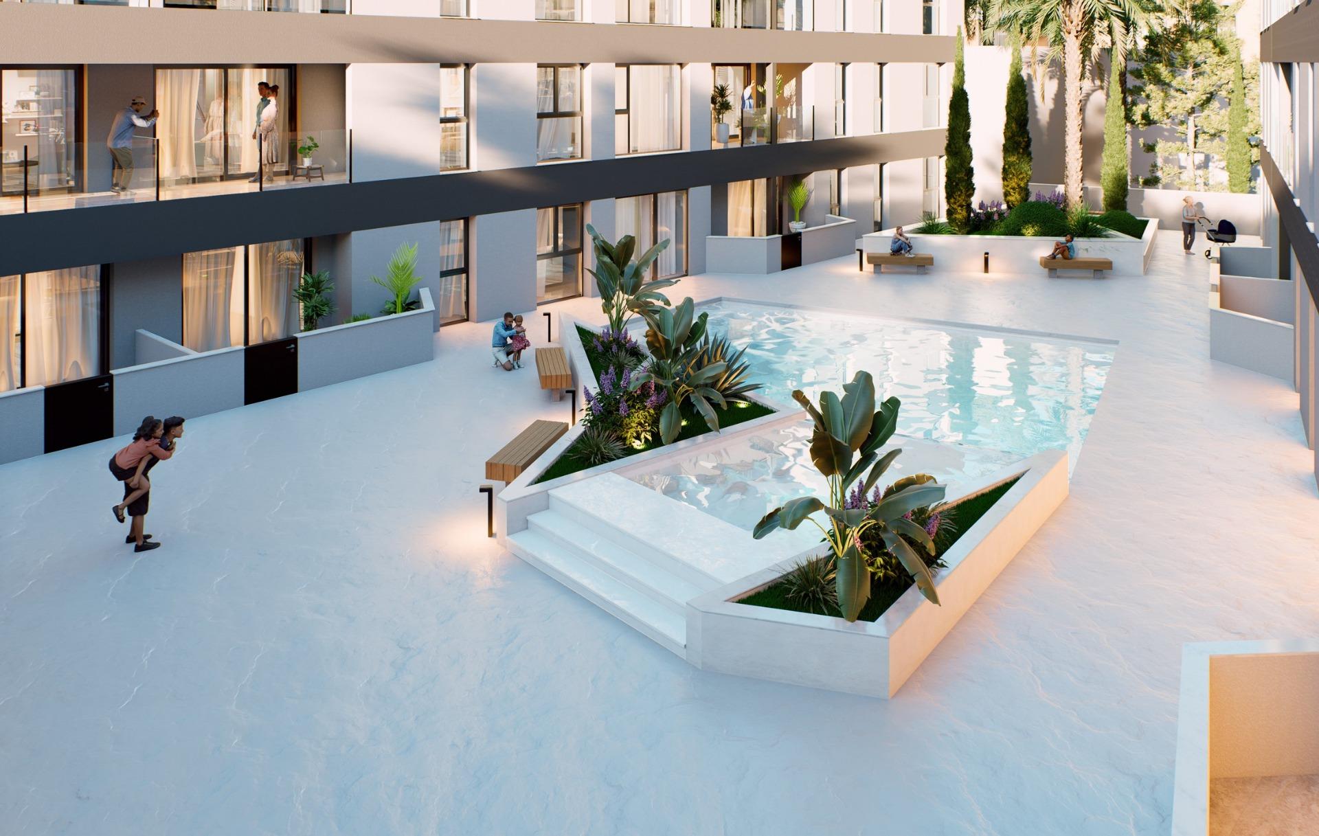 Nowe mieszkania na sprzedaż w Lo Pagan (San Pedro del Pinatar) w pobliżu plaży