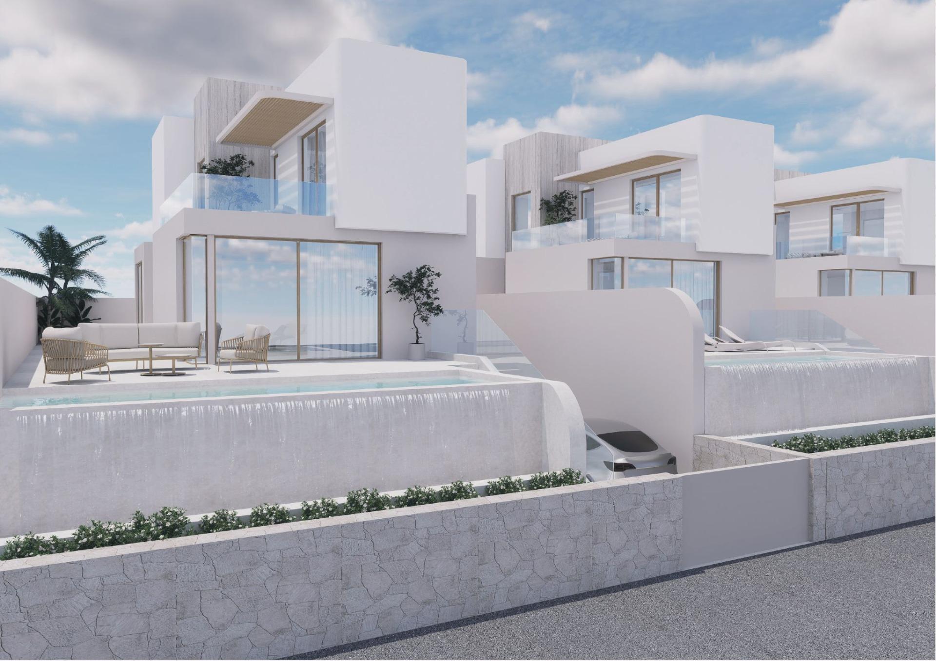 Exclusive New Build Villas with Infinity Pool Near La Finca Golf-Algorfa