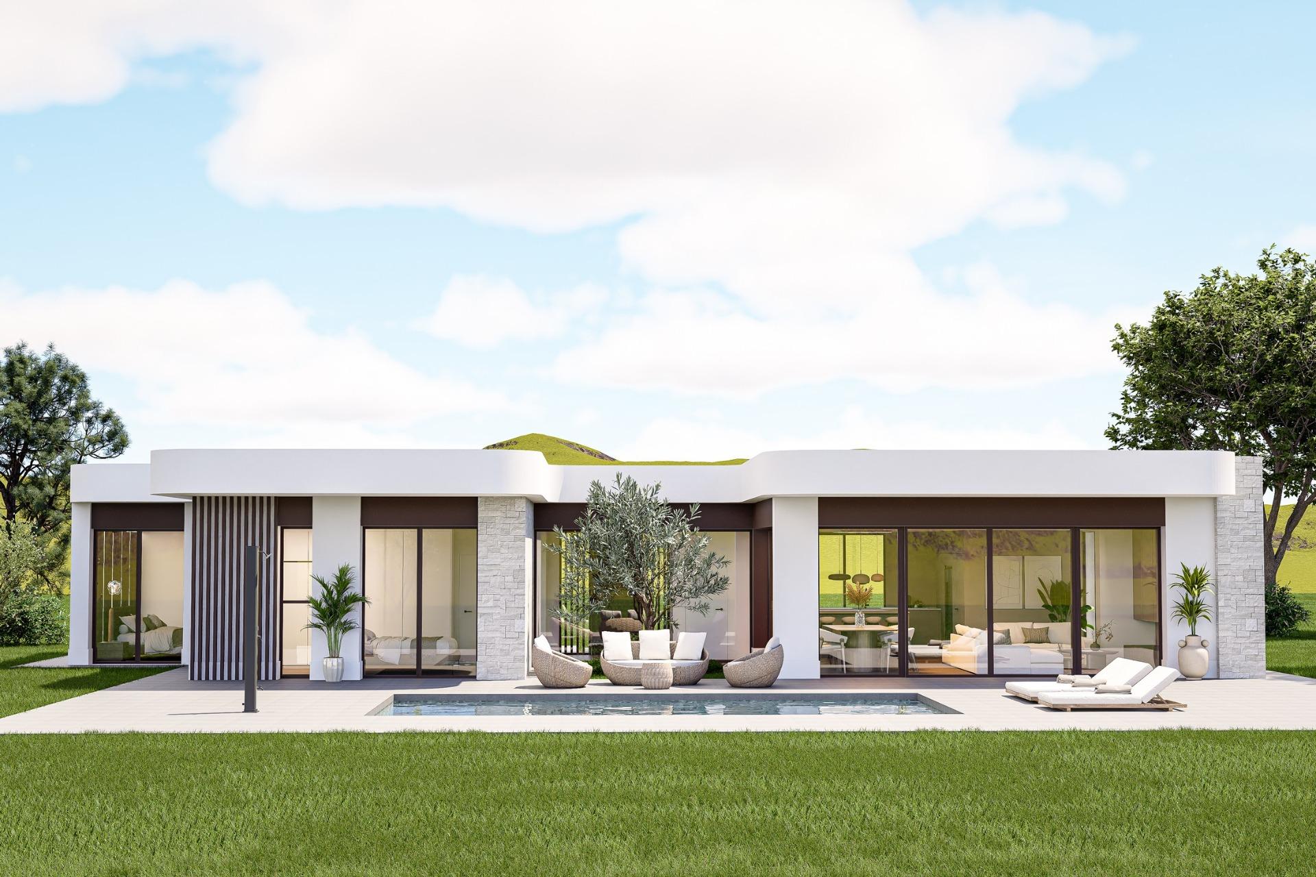 Custom Built New Villas in Pinoso (Alicante): Spacious Homes in Natural Surroundings