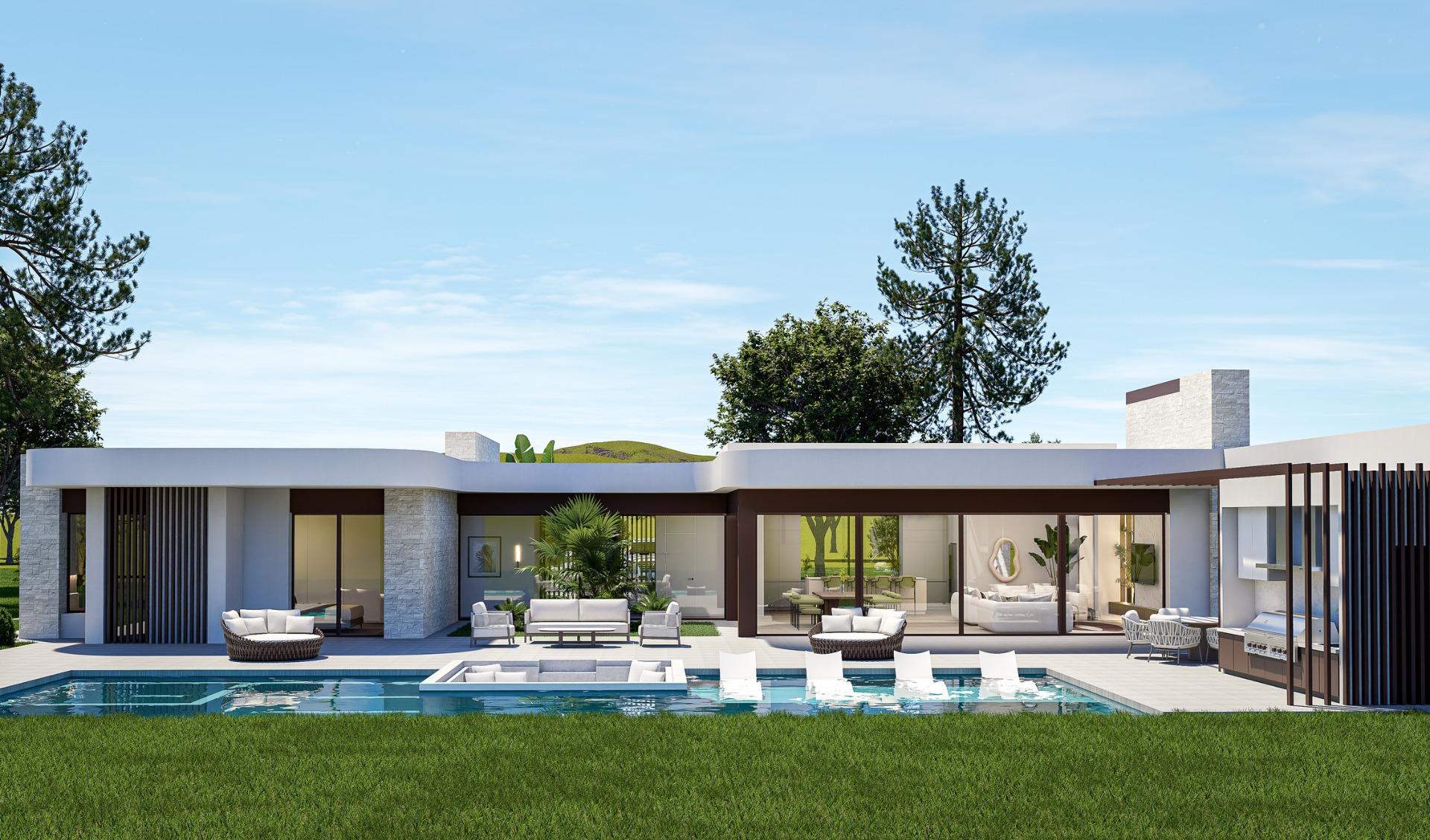 Custom Built New Villas in Pinoso (Alicante): Spacious Homes in Natural Surroundings