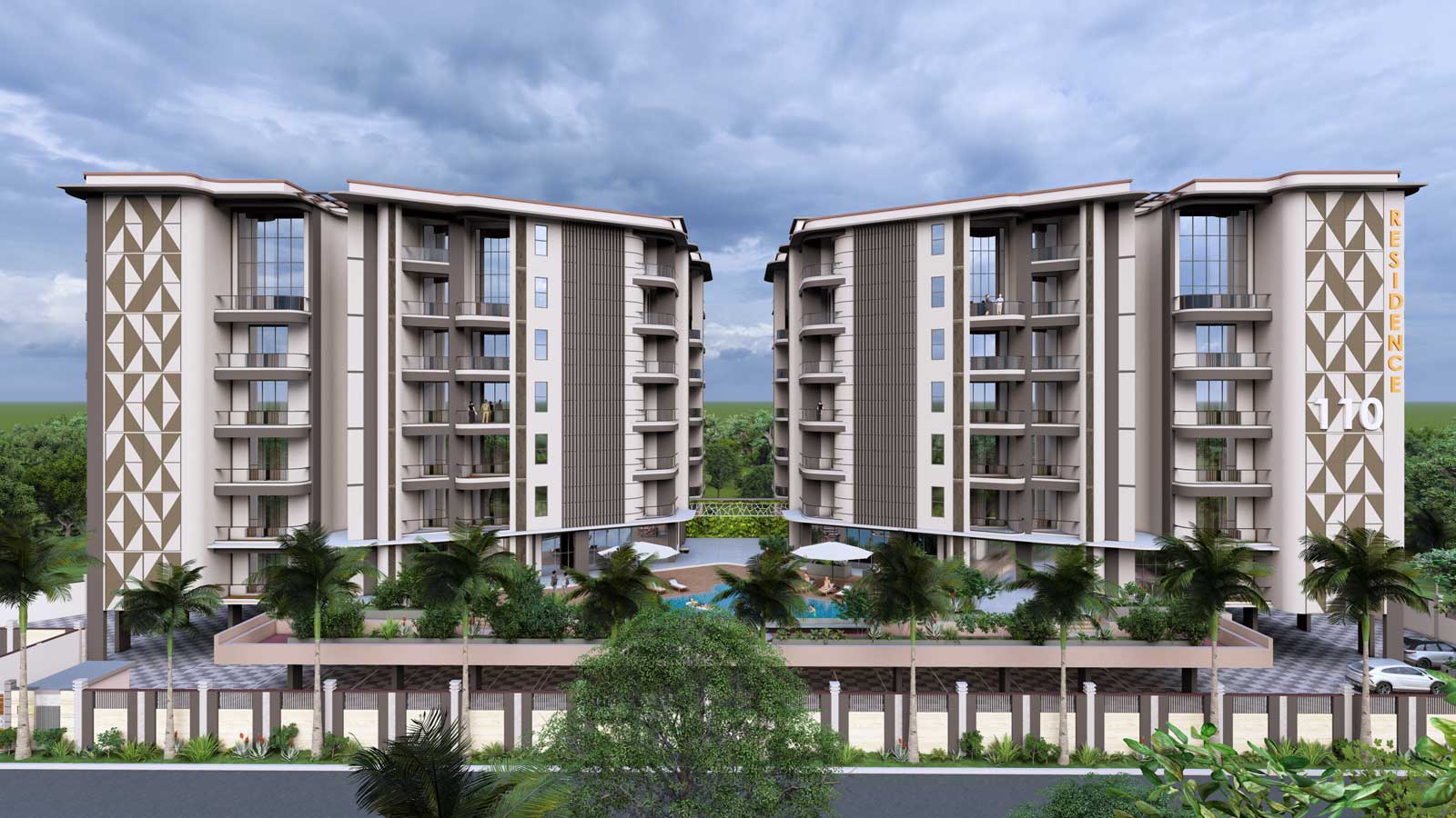 LUKSUSOWE APARTAMENTY W AFRYCE – RESIDENCE 110, LUSAKA